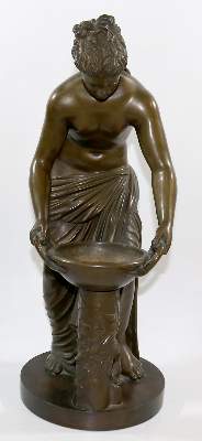 Bild Nr.5: 136-2594 Danaide mit Schale: (Skulpturen - Plastiken)