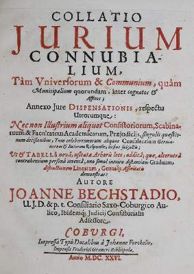 Bild Nr.1: 136-26 Bechstedt,J.: (Alte Drucke, Handschriften und Theologie)