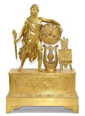 Bild Nr.1: 136-2619 Pendule,: (Uhren)