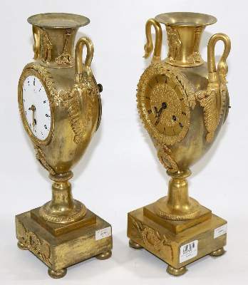 Bild Nr.3: 136-2628 Tischuhr, Empire.: (Uhren)