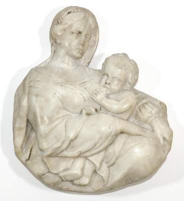 Bild Nr.1: 136-2645 Madonna mit Kind.: (Volkskunst, Religiöse Volkskunst)
