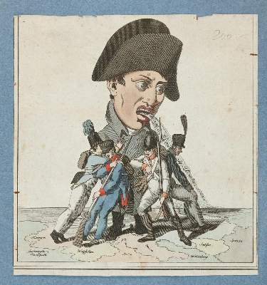 Bild Nr.1: 136-2771 Konvolut: (Varia, Karikatur, Napoleon)