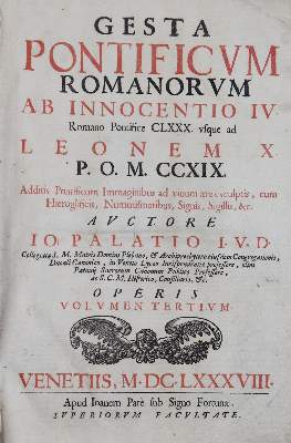 Bild Nr.1: 136-292 Palatius,J.: (Alte Drucke, Handschriften und Theologie)