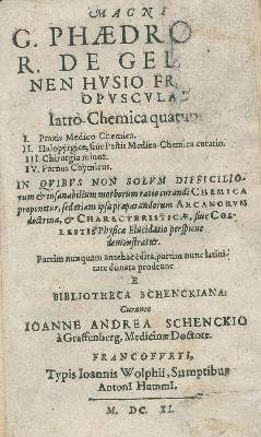 Bild Nr.1: 136-298 Phaedro,G.: (Alte Drucke, Handschriften und Theologie)