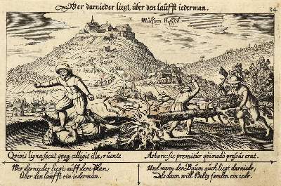 Bild Nr.1: 136-2992 Ulrichstein bei Schotten am Vogelsberg.: (Deutschland)