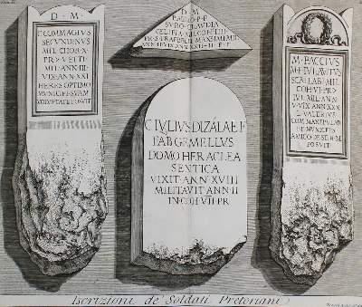 Bild Nr.1: 136-3084 Piranesi,G.B.: (Ausland, Italien, Rom)