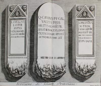 Bild Nr.1: 136-3085 Piranesi,G.B.: (Ausland, Italien, Rom)