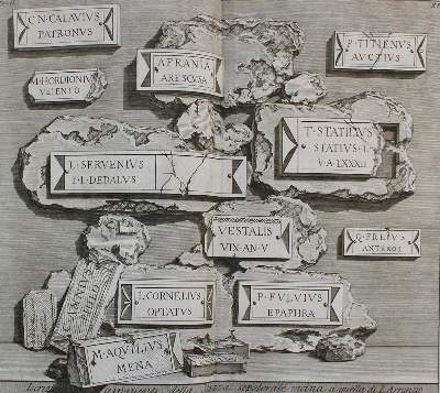 Bild Nr.1: 136-3089 Piranesi,G.B.: (Ausland, Italien, Rom)