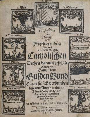 Bild Nr.1: 136-309 Proposition.: (Alte Drucke, Handschriften und Theologie)