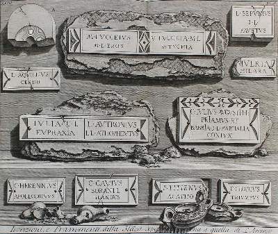 Bild Nr.1: 136-3092 Piranesi,G.B.: (Ausland, Italien, Rom)