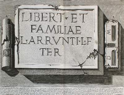 Bild Nr.1: 136-3099 Piranesi,G.B.: (Ausland, Italien, Rom)