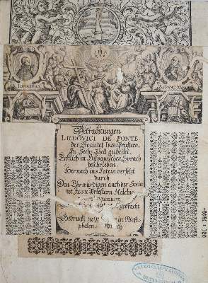 Bild Nr.2: 136-311 Puente,L. de la.: (Alte Drucke, Handschriften und Theologie)