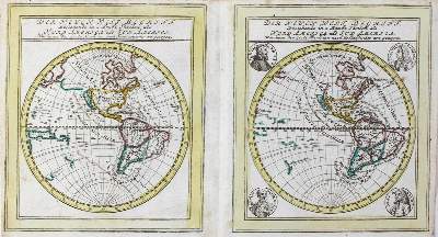 Bild Nr.1: 136-3153 Weltkarte.: (Ausland, Weltkarten)