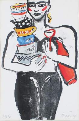 Bild Nr.1: 136-3189 Bach, Elvira: (Künstlergraphik)