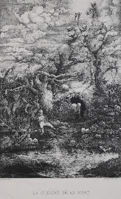 Bild Nr.1: 136-3269 Bresdin, Rodolphe: (Künstlergraphik)