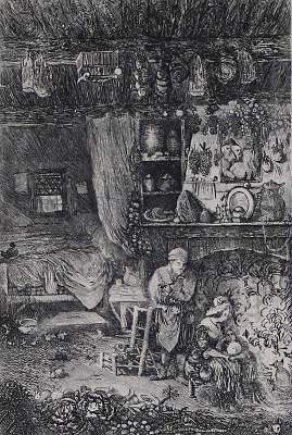 Bild Nr.1: 136-3270 Bresdin, Rodolphe: (Künstlergraphik)