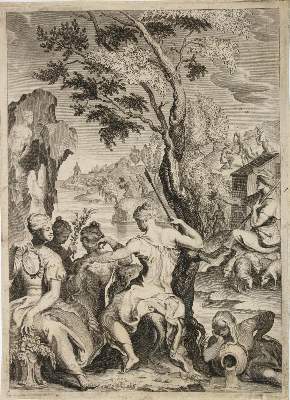 Bild Nr.1: 136-3292 Carracci, Agostino: (Künstlergraphik)