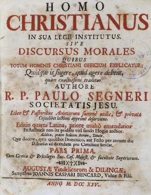 Bild Nr.2: 136-340 Segner,P.: (Alte Drucke, Handschriften und Theologie)