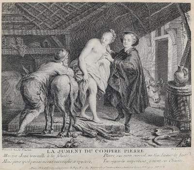 Bild Nr.1: 136-3416 Larmessin, Nicolas IV de: (Künstlergraphik, Erotika - Galantes)
