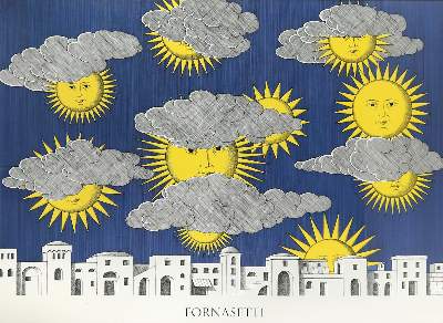Bild Nr.1: 136-3430 Fornasetti, Piero: (Künstlergraphik)