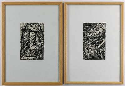 Bild Nr.2: 136-3456 Gill, Madge: (Künstlergraphik)