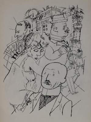 Bild Nr.2: 136-3489 Grosz, George: (Künstlergraphik)