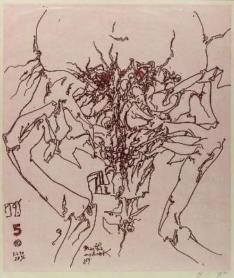 Bild Nr.1: 136-3577 Janssen, Horst: (Künstlergraphik)
