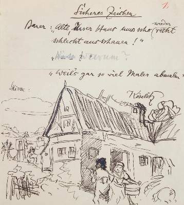 Bild Nr.1: 136-3672 Köselitz, Rudolf: (Künstlergraphik)