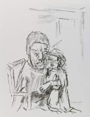 Bild Nr.1: 136-3676 Kokoschka, Oskar: (Künstlergraphik)