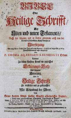 Bild Nr.1: 136-37 Biblia germanica.: (Bibeln)