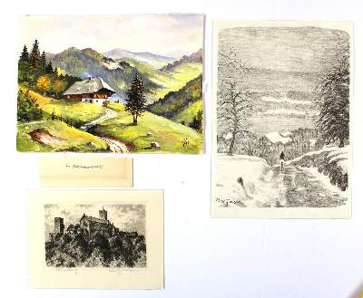 Bild Nr.2: 136-3714 Krauss, Günter: (Künstlergraphik)