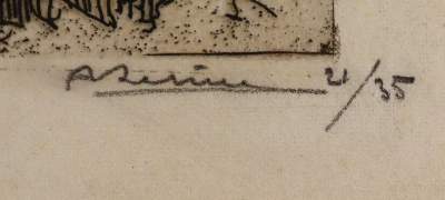 Bild Nr.2: 136-3773 Lepère, Auguste: (Künstlergraphik)