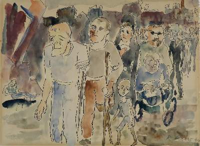 Bild Nr.1: 136-3777 Lesser, Rudi: (Künstlergraphik)