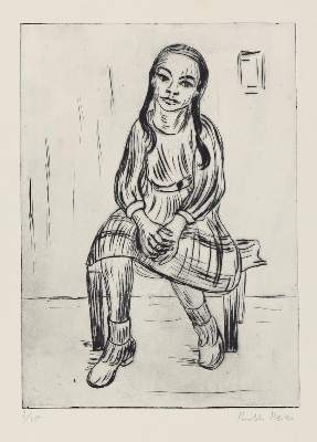 Bild Nr.2: 136-3814 Meier, Ruth: (Künstlergraphik)