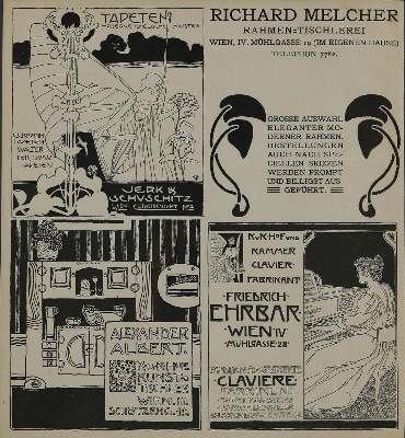 Bild Nr.2: 136-3836 Moser, Koloman: (Künstlergraphik)