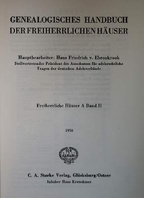 Bild Nr.2: 136-388 Genealogisches Handbuch des Adels.: (Genealogie und Heraldik)