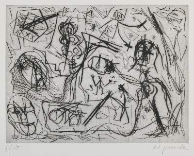 Bild Nr.1: 136-3885 Penck,A.R. (d.i. Ralf Winkler,: (Künstlergraphik)