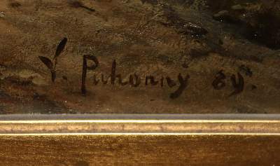 Bild Nr.3: 136-3919 Puhonny, Victor: (Künstlergraphik)