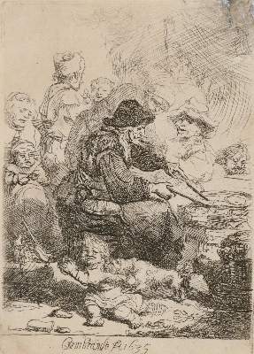 Bild Nr.1: 136-3968 Rembrandt van Rijn, Harmenszoon: (Künstlergraphik)