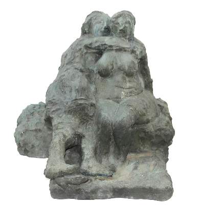 Bild Nr.1: 136-4098 Hrdlicka, Alfred: (Künstlergraphik, Skulpturen - Plastiken)
