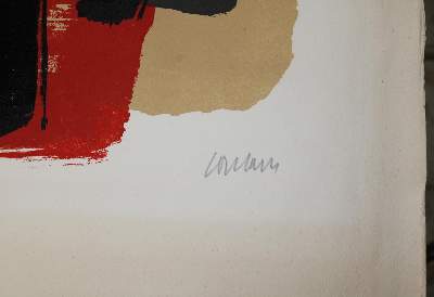 Bild Nr.5: 136-4111 Soulages, Pierre: (Künstlergraphik)