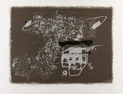 Bild Nr.1: 136-4148 Tàpies, Antoni: (Künstlergraphik)