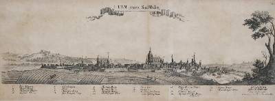 Bild Nr.1: 136-4169 Ulm.: (Künstlergraphik)