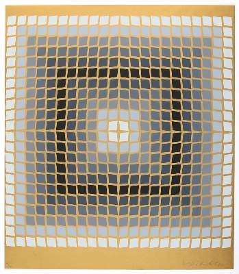 Bild Nr.1: 136-4212 Vasarely, Victor von: (Künstlergraphik)