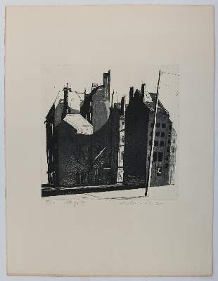 Bild Nr.4: 136-4251 Werkmeister, Wolfgang: (Künstlergraphik)