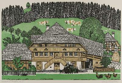 Bild Nr.2: 136-4279 Zbinden, Emil: (Künstlergraphik)