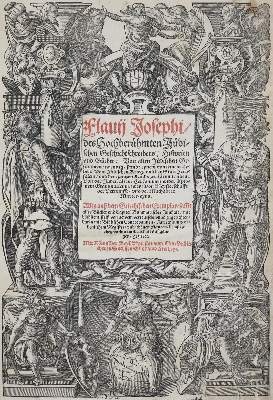 Bild Nr.1: 136-444 Flavius,J.: (Judaica)
