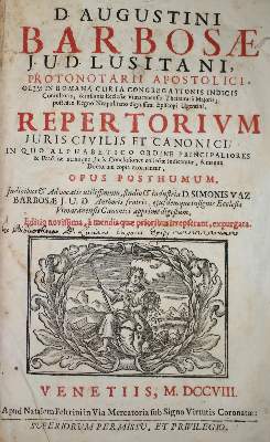 Bild Nr.1: 136-451 Barbosa,A.: (Juridica und Kriminologie)