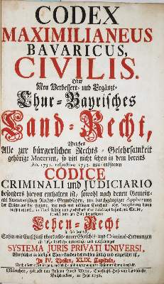 Bild Nr.1: 136-452 (Kreittmayr,W.X.A.v. Hrsg.).: (Juridica und Kriminologie, Bayern)