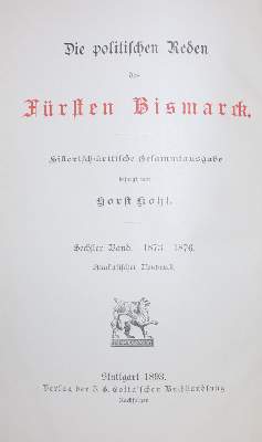 Bild Nr.1: 136-509 Bismarck,O.v.: (Militaria)